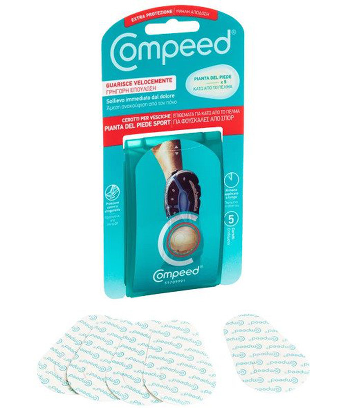 Compeed sports underfoot blister 5 plasters, , medium image number null
