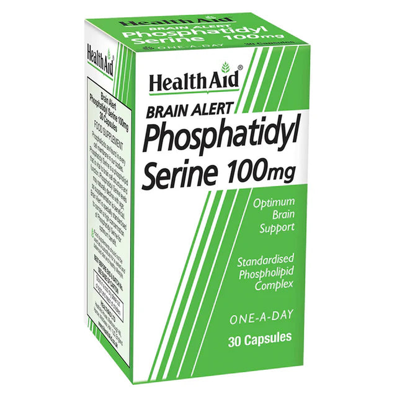 Healthaid phosphatidyl serine 100mg - 30 capsules, , medium-null
