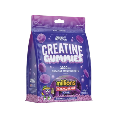 Applied nutrition creatine monohydrate gummies (20 servings) black currant, , medium