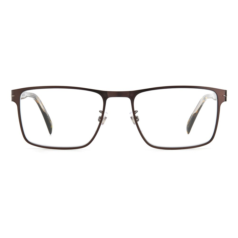 Brown metal glasses (frames)-null