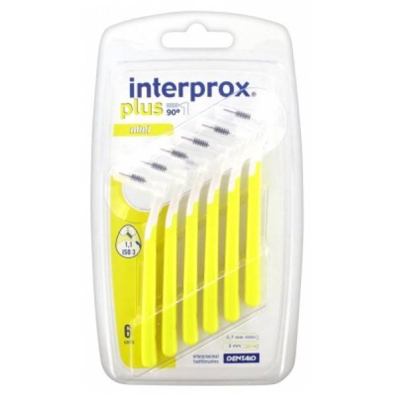 Product image: Interprox plus mini yellow 1.1mm, , medium-null