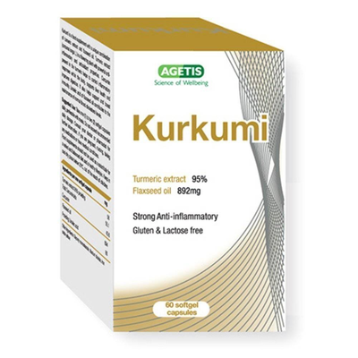 Agetis kurkumi x 60 softgels capsules