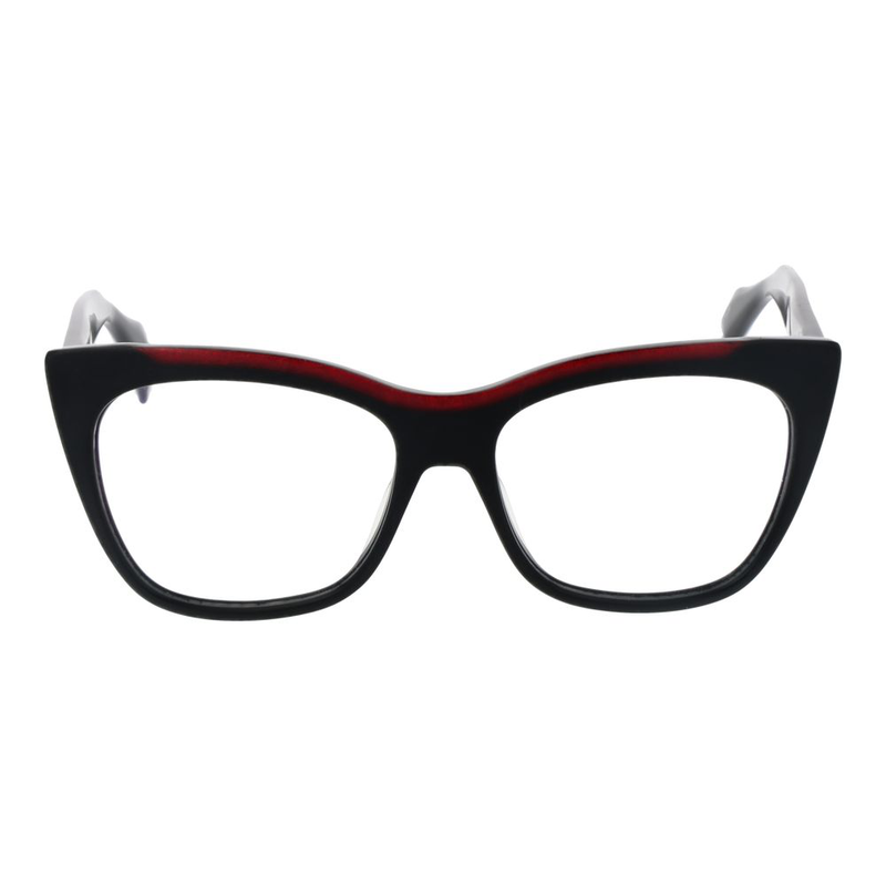 Black plastic glasses (frames)-null