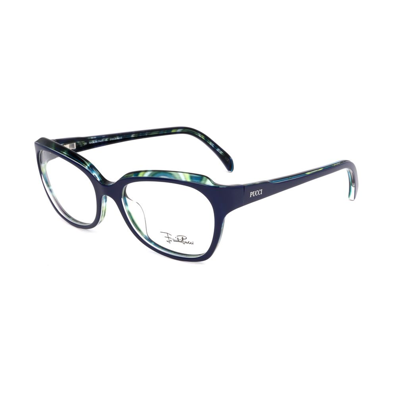 Blue plastic glasses (frames)-null