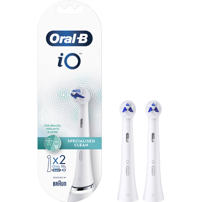 Oral b i o specialised clean, brush heads, 2, , medium