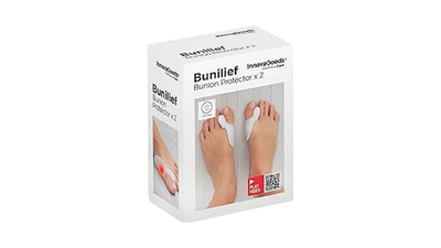 Innovagoods silicone bunion corrector protector bunilief 2 units, , medium
