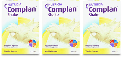 Complan shake vanilla 4x57gr sachets, , medium