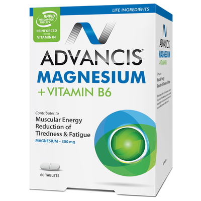 Advancis magnesium + vitamina b6 x 60 tablets