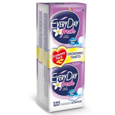 Every day fresh maxi night 18 pieces, , medium