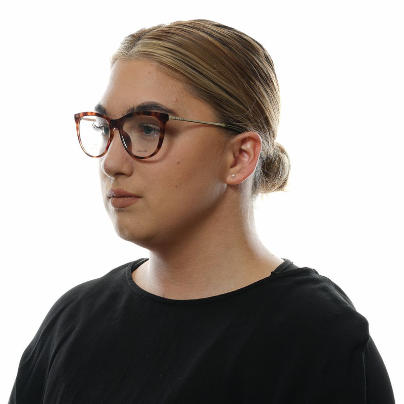Brown metal & plastic glasses (frames)-null