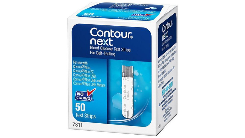 Contour next blood glucose test strips, 50 strips, , medium-null