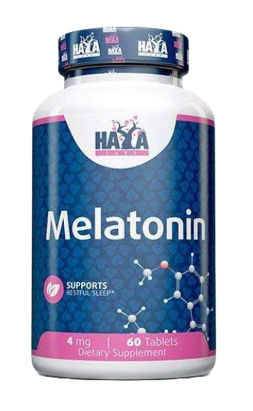 Haya Labs Melatonin 4mg-60 Tabs, , medium-null