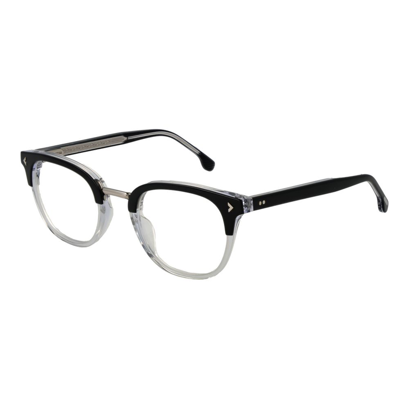 Black cellulose acetate glasses (frames)-null