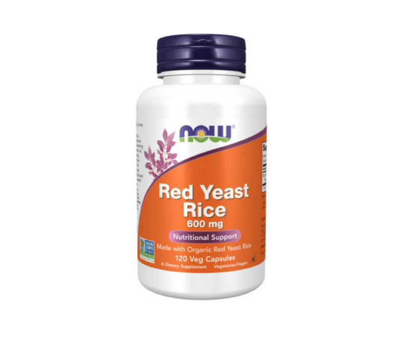 Now red yeast rice 600mg 120 vcaps, , medium-null