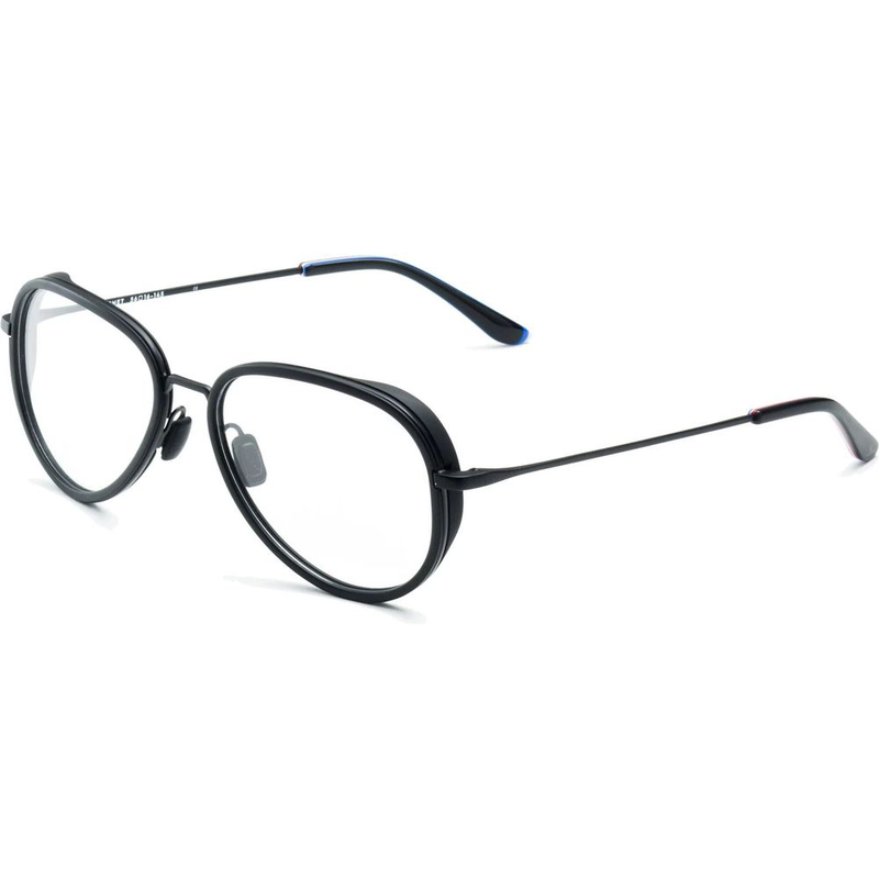 Black stainless steel glasses (frames)-null