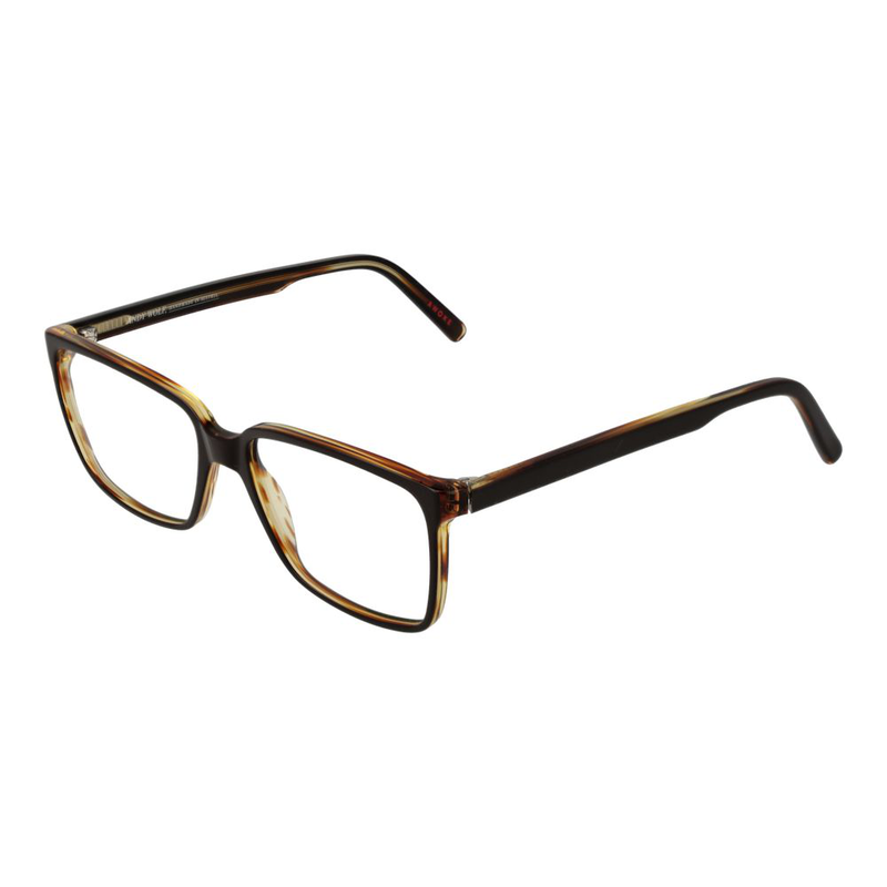 Brown acetate glasses (frames)-null