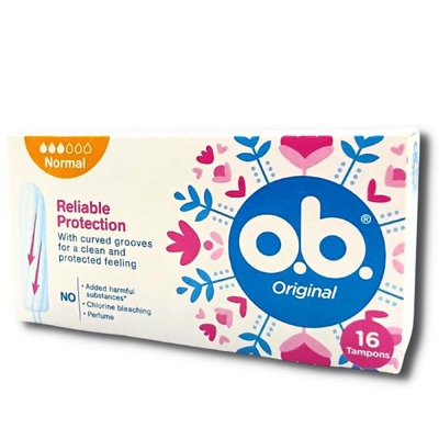 Ob reliable protection, tampons, 16 x normal