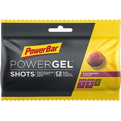 Powerbar powergel shots 60g raspeberry