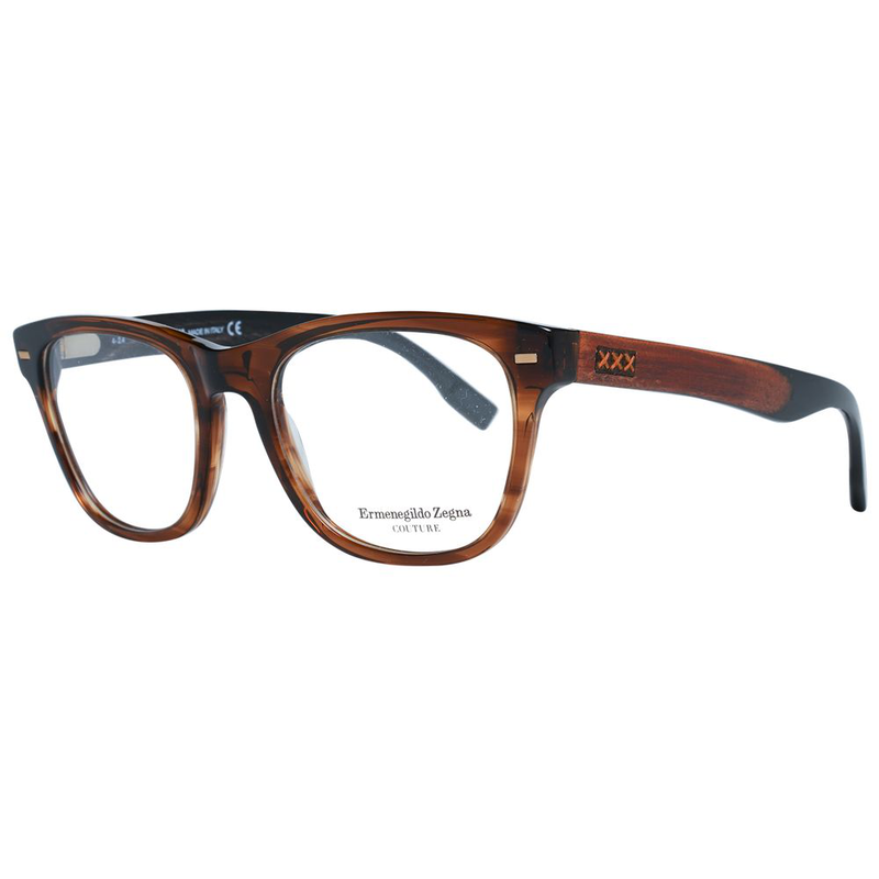 Brown plastic glasses (frames)-null