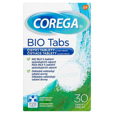 Corega 3 minutes biotabs 30 tablets