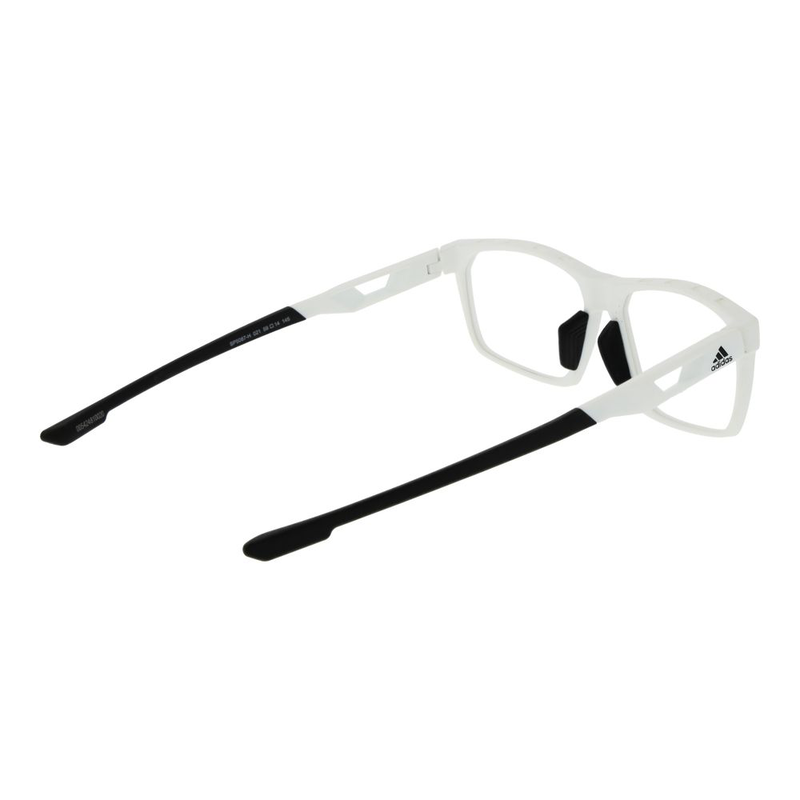White plastic glasses (frames)-null