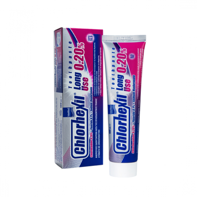Chlorhexil 0.20% toothpaste long use 100ml, , medium