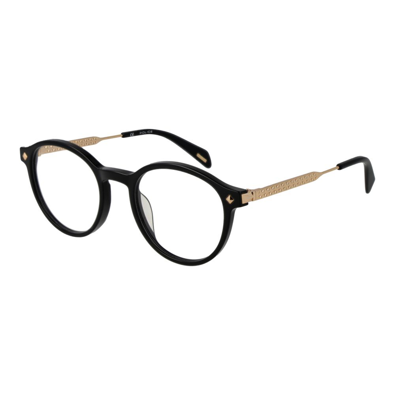 Black metal glasses (frames)-null