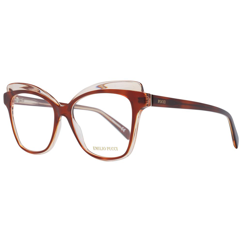 Brown plastic glasses (frames)-null