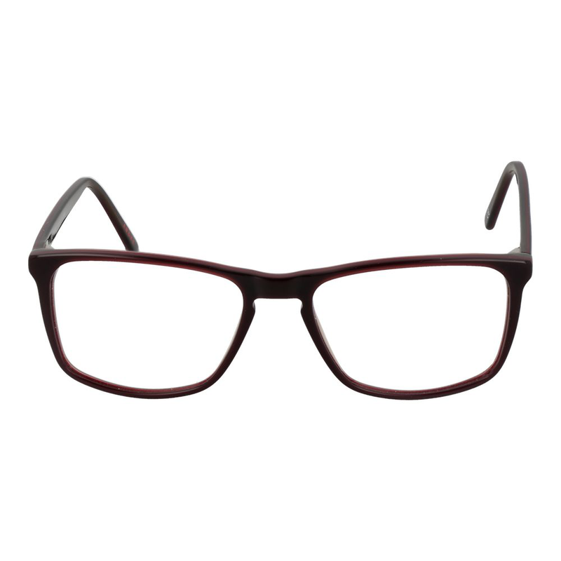 Burgundy acetate glasses (frames)-null
