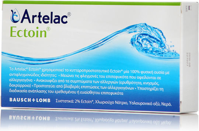 Artelac ectoin eye monodose ampoules, 20x05ml, , medium