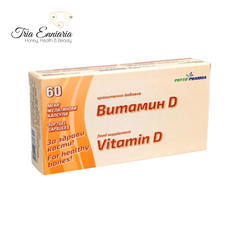 Product image: Vitamin d, 60 capsules, , medium-null