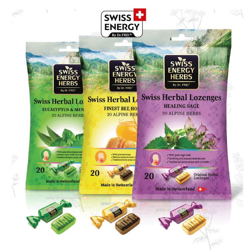 Swiss energy herbal sage x 20 lozenges, , medium-null