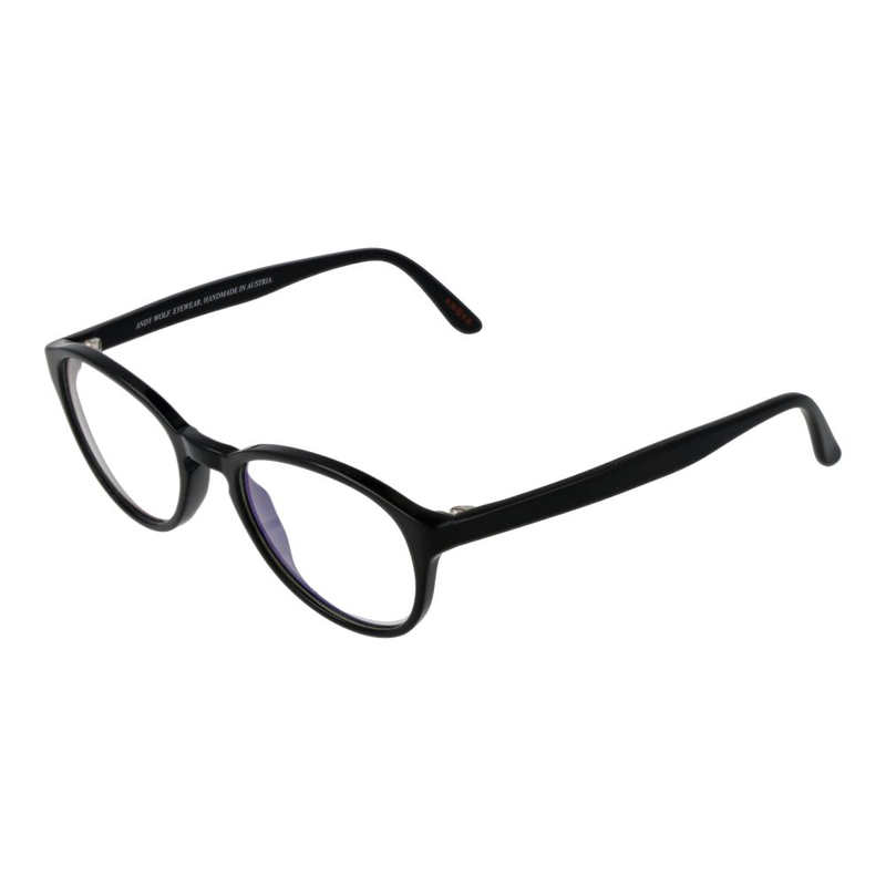 Black acetate glasses (frames)-null