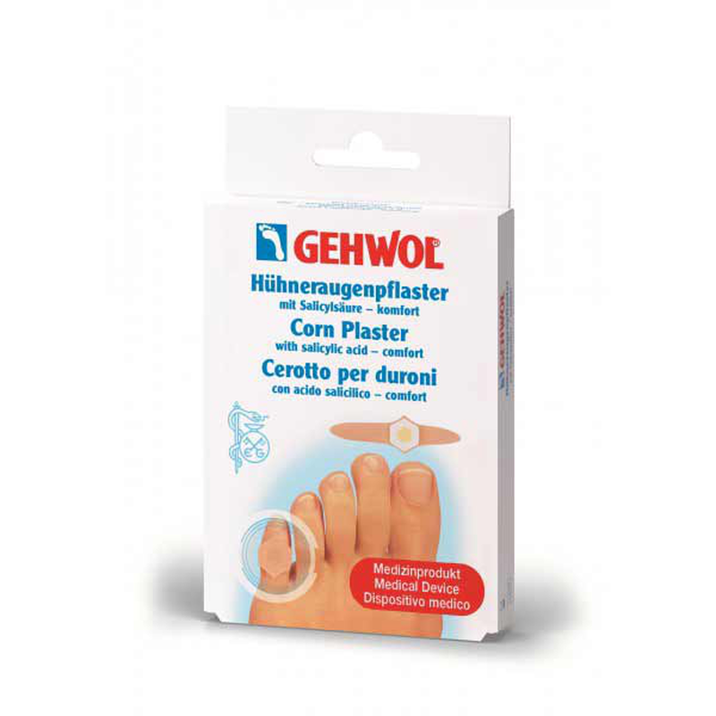 Gehwol corn plaster  with salicyl acid ,8 pcs, , medium-null