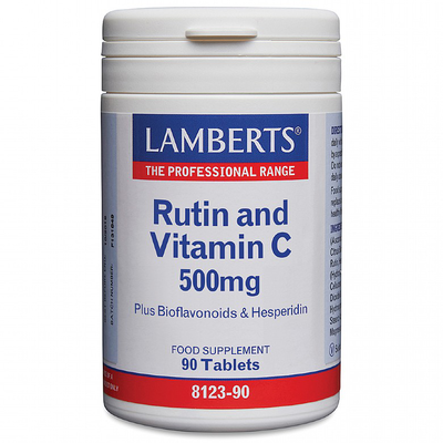 Lamberts rutin & vitamin c 500mg x 90 tablets