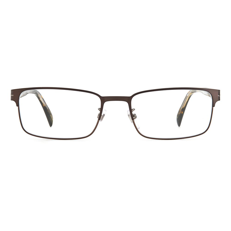 Brown metal glasses (frames)-null