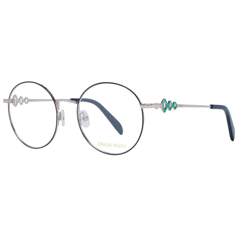 Blue metal glasses (frames)-null