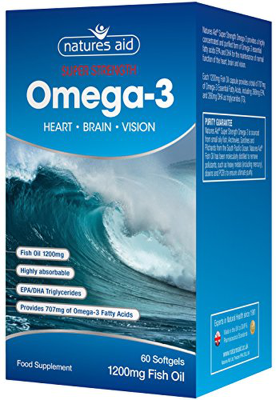 Super strength omega 3 fish oil 60 soft gel, , medium-null