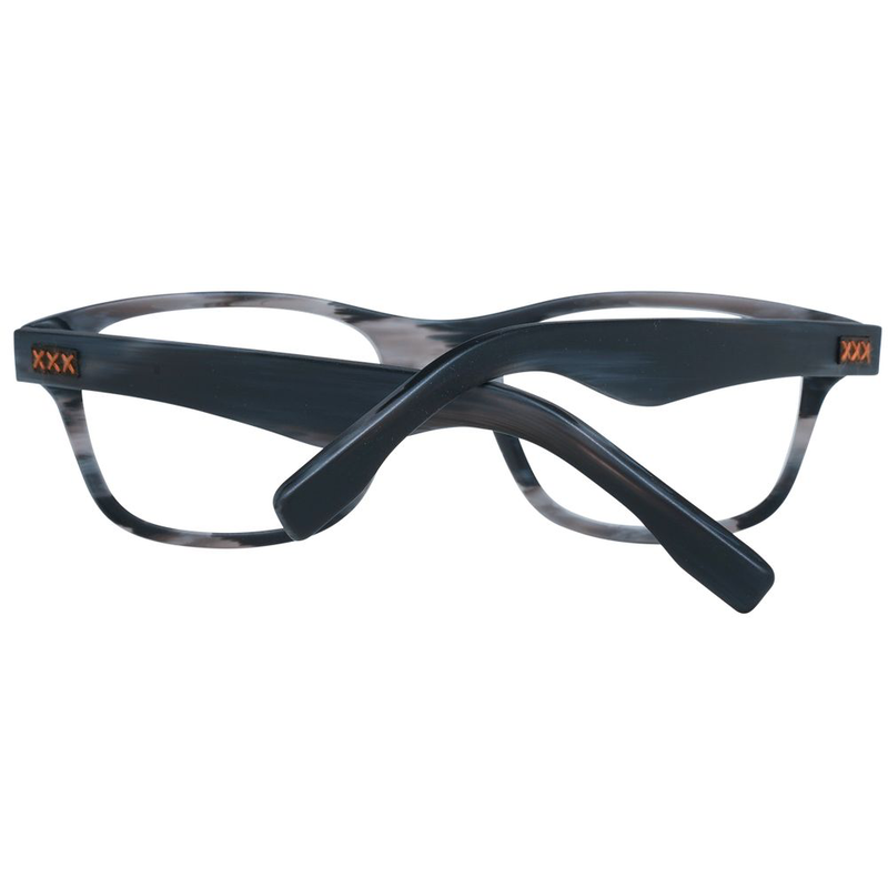Gray plastic glasses (frames)-null