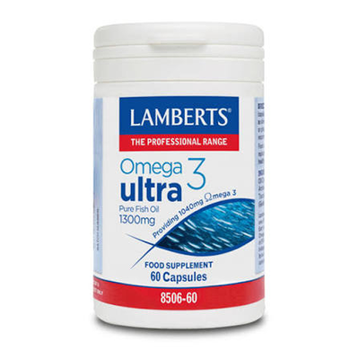 Lamberts omega 3 ultra &iota;&chi;&theta;&upsilon;έ&lambda;&alpha;&iota;&omicron; &tau;&omega;&nu; 1300mg 60 &kappa;ά&psi;&omicron;&upsilon;&lambda;&epsilon;&sigmaf;, , medium