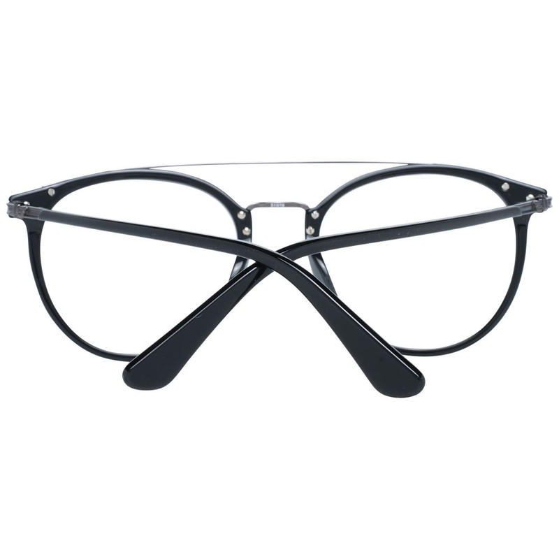 Black metal & plastic glasses (frames)-null