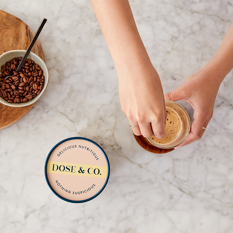 Dose & co dairy collagen creamer vanilla 340g-null