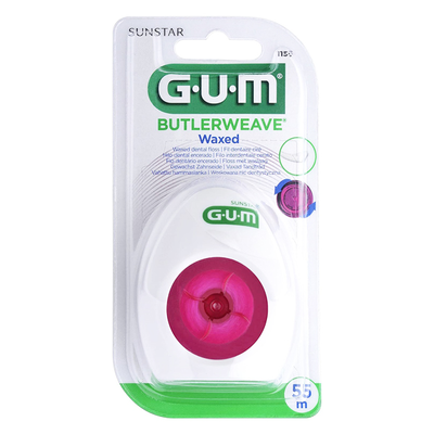 Gum floss waxed 54.8m 1155, floss, , medium