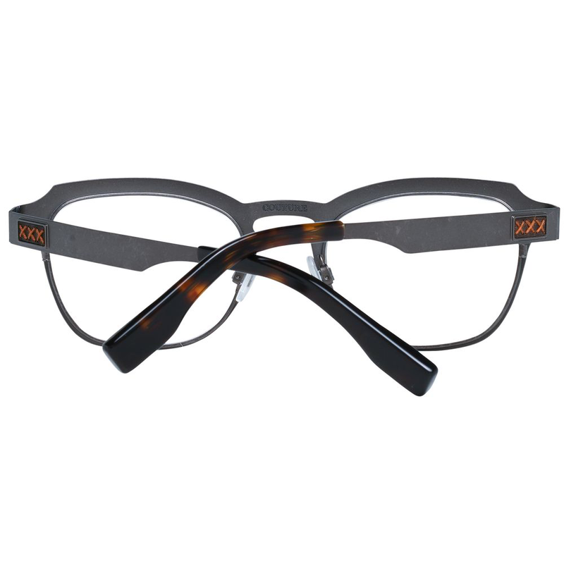 Gray titanium glasses (frames)-null