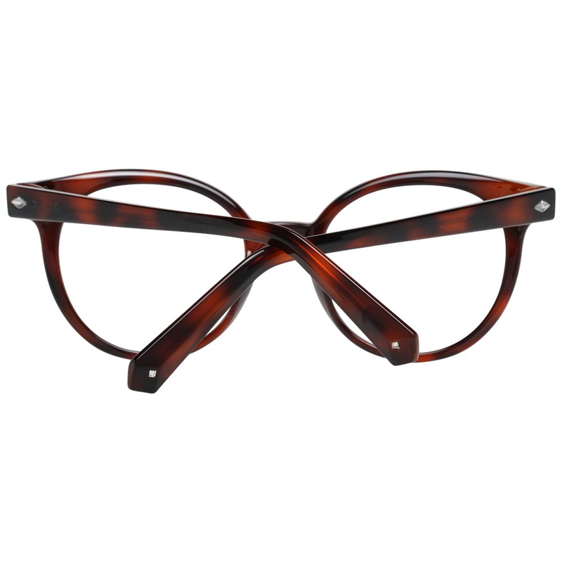 Brown plastic glasses (frames)-null
