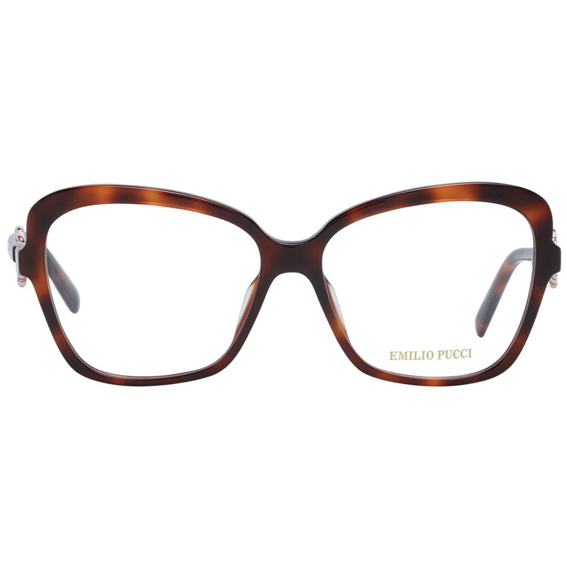 Brown plastic glasses (frames)-null