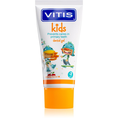 Vitis kids gel toothpaste 50ml dental gel, , medium