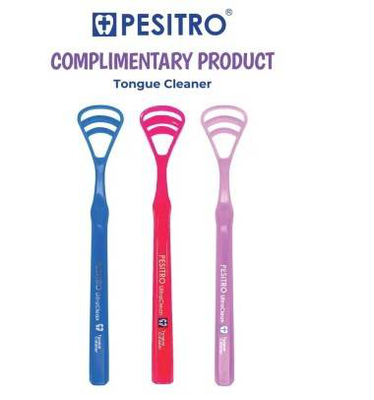 Pesitro tongue cleaner, tongue scraper, , medium