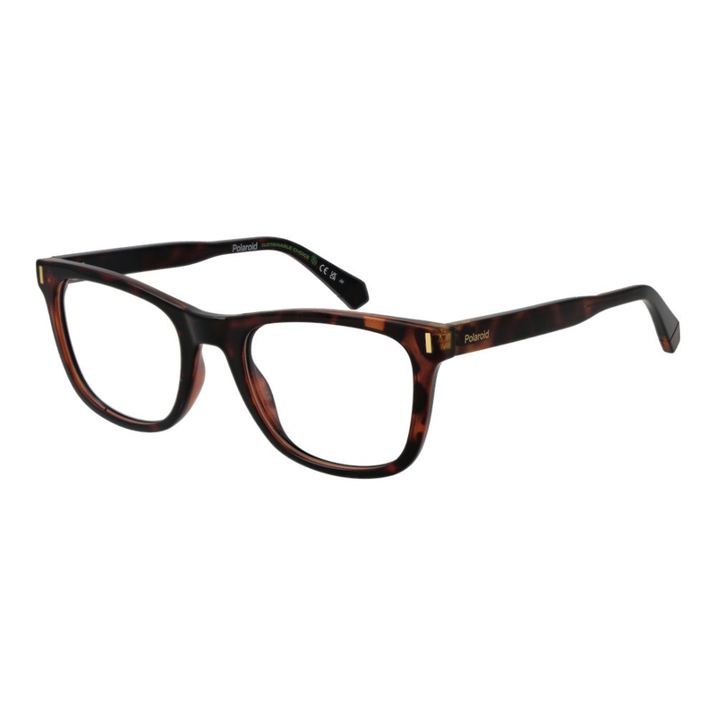 Brown polyester glasses (frames)-null