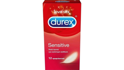 Durex condoms sensitive x12pcs, , medium